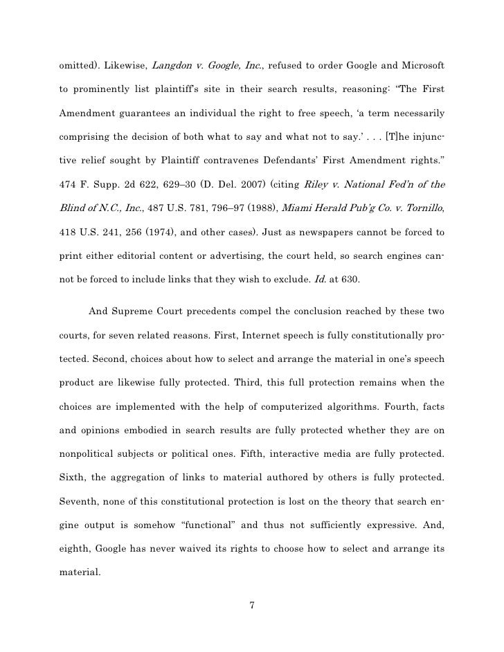 Реферат: First Amendment Essay Research Paper In the